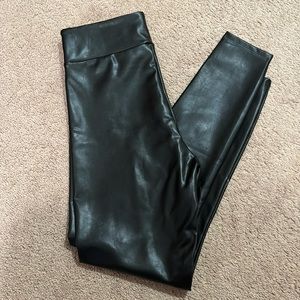 Abercrombie & Fitch leather leggings